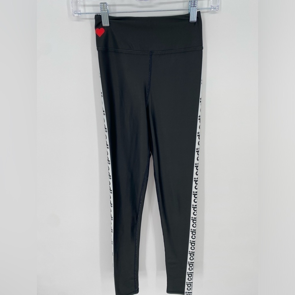 Dance leggings #armyoflove heart graphic XS